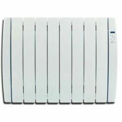 HAVERLAND Radiateur à Inertie à Programmation Digitale RC10V - 1250W - Horizontal - Blanc - Blanc
