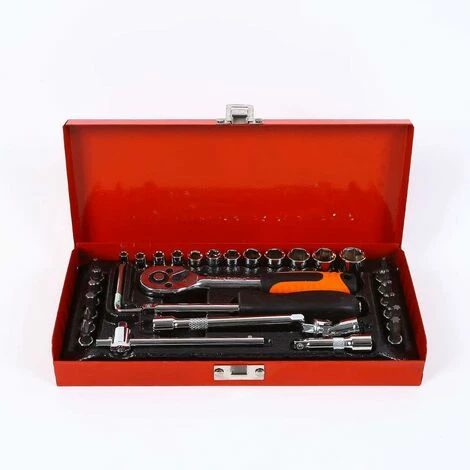 STARK Boîte à Outils Avec Clé à écrou 99 Pièces Tx 4 STARK Boîte à Outils Avec Clé à écrou 99 Pièces Tx – Image 2