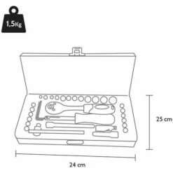 STARK Boîte à Outils Avec Clé à écrou 99 Pièces Tx 11 STARK Boîte à Outils Avec Clé à écrou 99 Pièces Tx -Haverland Soldes Boutique 15896494 5