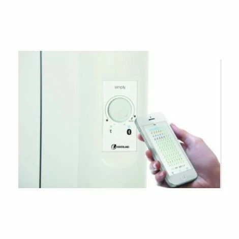 HAVERLAND Radiateur électrique SIMPLY Avec Bluetooth - Horizontal - 1200W - Blanc - Blanc 5 HAVERLAND Radiateur électrique SIMPLY Avec Bluetooth - Horizontal - 1200W - Blanc - Blanc – Image 3