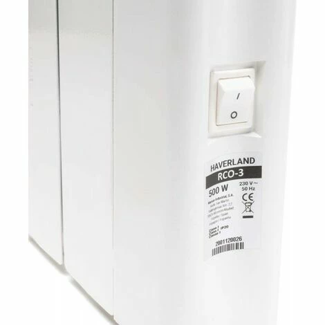 Radiateur électrique Inertie Fluide Haverland RCO-3 500W 6 Radiateur électrique Inertie Fluide Haverland RCO-3 500W – Image 4