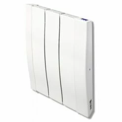 Radiateur à Inertie En Fonte D'aluminium Avec Bluetooth - 450W - HAVERLAND - Blanc