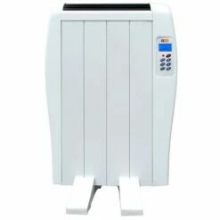 Radiateur Electrique Programmable | 600W | Haverland EC 4 | Chauffage Rapide | Télécommande | Jusqu'à +/- 8 M²