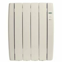 Radiateur électrique à Inertie Fluide Caloporteur Connexion Wifi 600 W Jusqu'à +/- 8 M² - HAVERLAND - Blanc