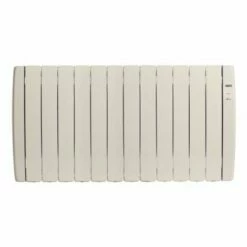 Radiateur électrique à Inertie Fluide Caloporteur Connexion WiFi 1800 W +/- 21-29 M² - HAVERLAND - Blanc