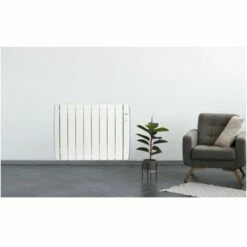 Radiateur électrique à Inertie Fluide Caloporteur Connexion Wifi 900 W +/- 10-15 M² - HAVERLAND - Blanc -Haverland Soldes Boutique 67284316 3
