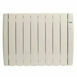 Radiateur électrique à Inertie Fluide Caloporteur Connexion WiFi 1200 W +/- 12-19 M² - HAVERLAND - Blanc