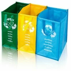 STARK Armoire Poubelle Pour La Collecte Séparée Des Déchets Avec 3 Sacs Et étagère Dech -Haverland Soldes Boutique 81613926 5