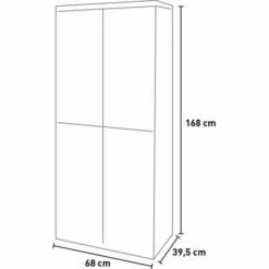 STARK Meuble Extérieur De Terrasse De Jardin Avec 2 Portes Et 4 Compartiments Jumbo -Haverland Soldes Boutique 81623696 5